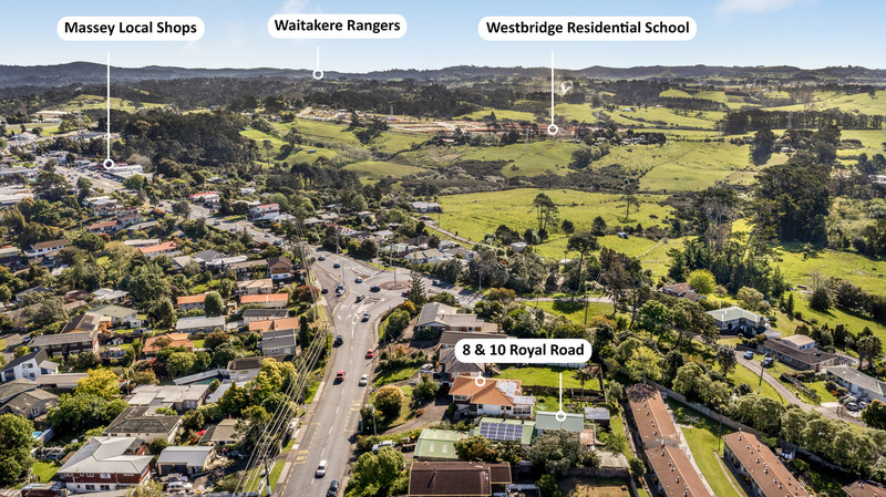 8 & 10 Royal Road, Massey, Waitakere City, Auckland 0614