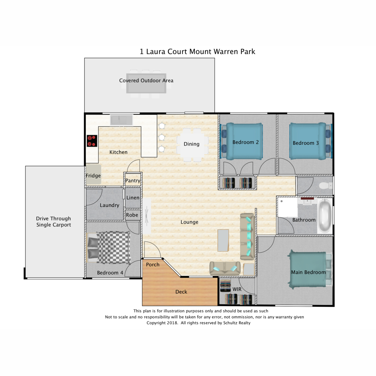 1 Laura Court, Mount Warren Park, Australia 4207, 4 Bedrooms Bedrooms, ,1 BathroomBathrooms,House,Sold,Laura Court,1126