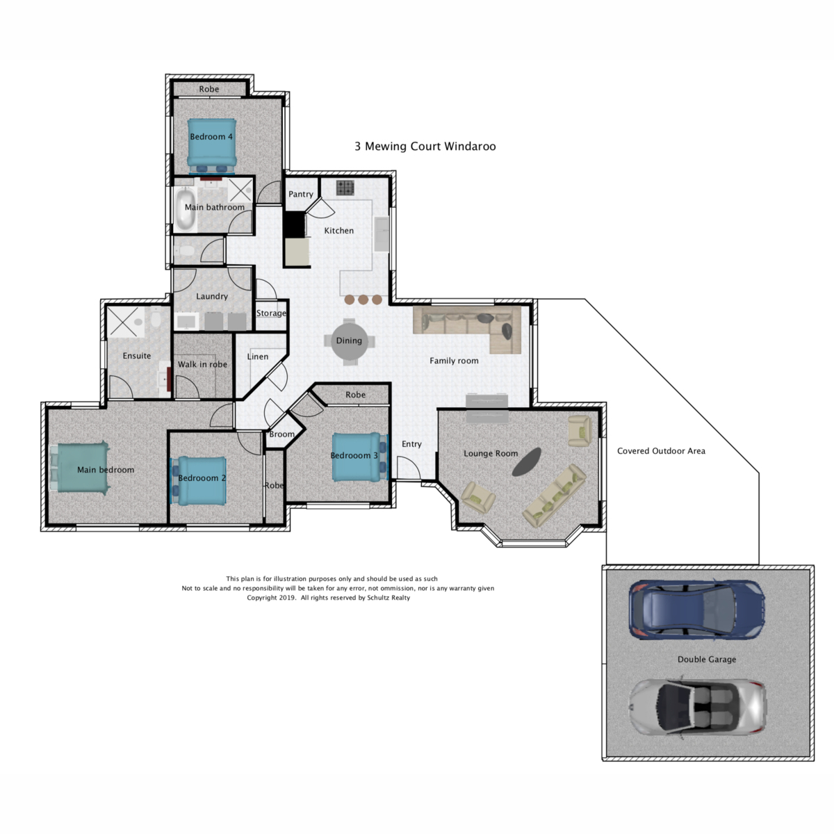 3 Mewing Court, Windaroo, Australia 4207, 4 Bedrooms Bedrooms, ,2 BathroomsBathrooms,House,For sale,Mewing Court,1133