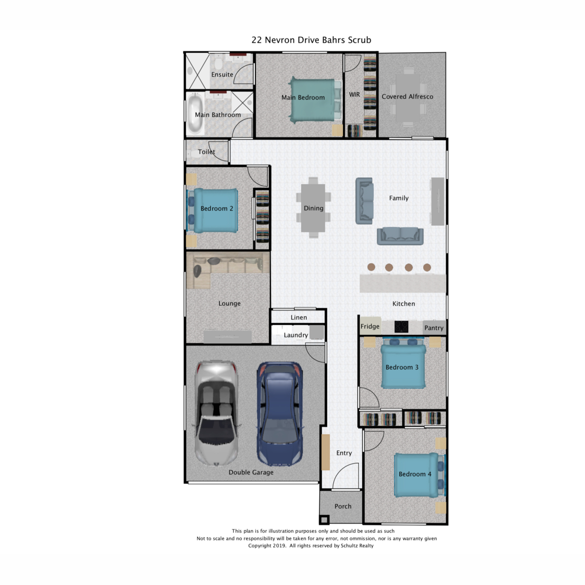 22 Nevron Drive, Bahrs Scrub, Australia 4207, 4 Bedrooms Bedrooms, ,2 BathroomsBathrooms,House,For sale,Nevron Drive,1135