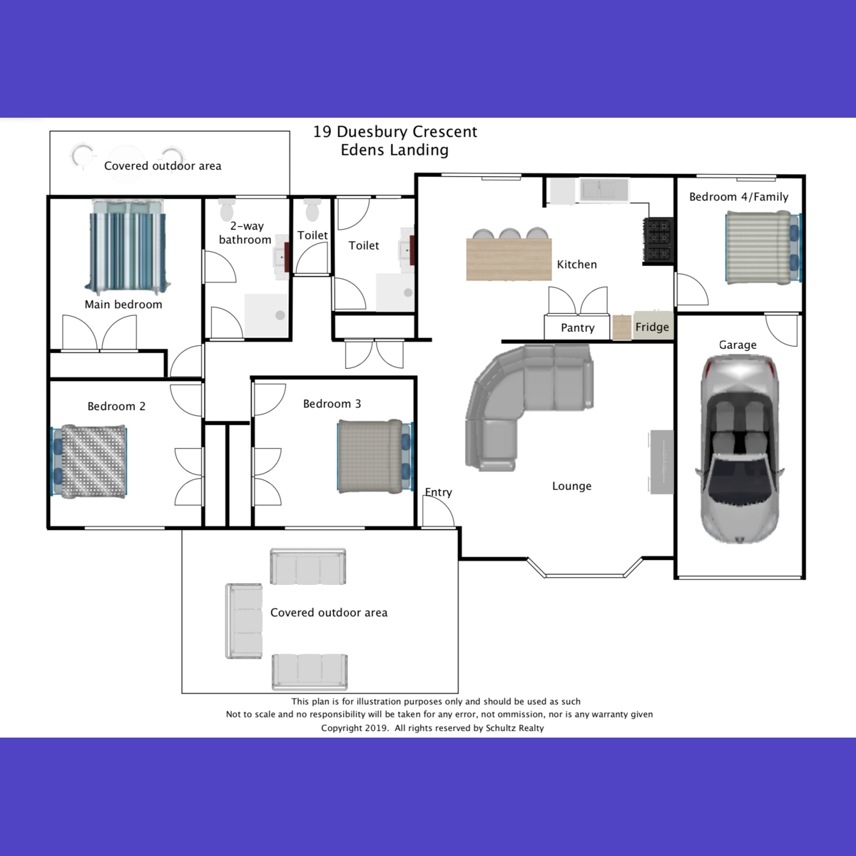 19 Duesbury Crescent, Edens Landing, Australia 4207, 4 Bedrooms Bedrooms, ,2 BathroomsBathrooms,House,For sale,Duesbury Crescent,1152