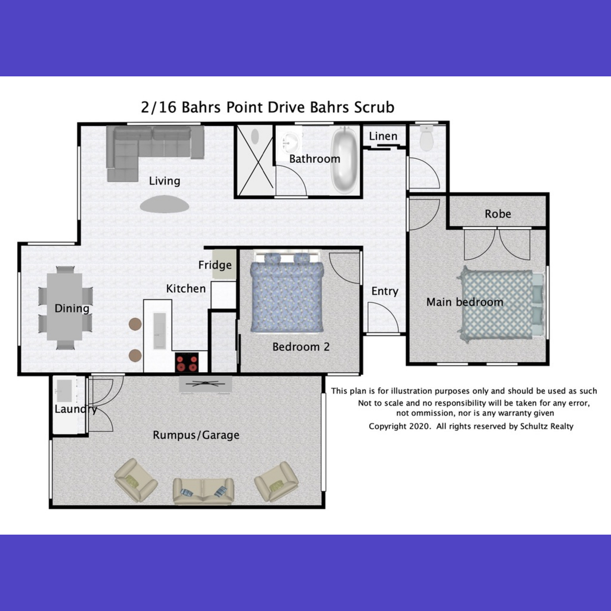 16 Bahrs Point Drive, Bahrs Scrub, Australia 4207, 2 Bedrooms Bedrooms, ,1 BathroomBathrooms,Duplex,Sold,Bahrs Point Drive,1216
