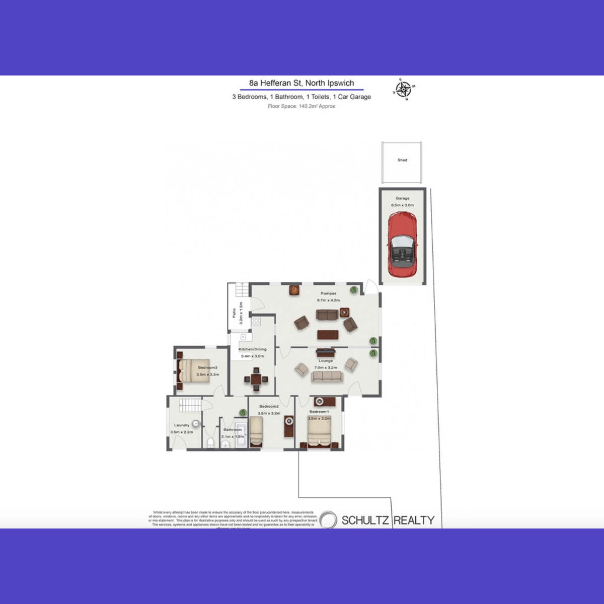 8a Hefferan Street, North Ipswich, Australia 4305, 3 Bedrooms Bedrooms, ,1 BathroomBathrooms,House,Sold,Hefferan Street,1223