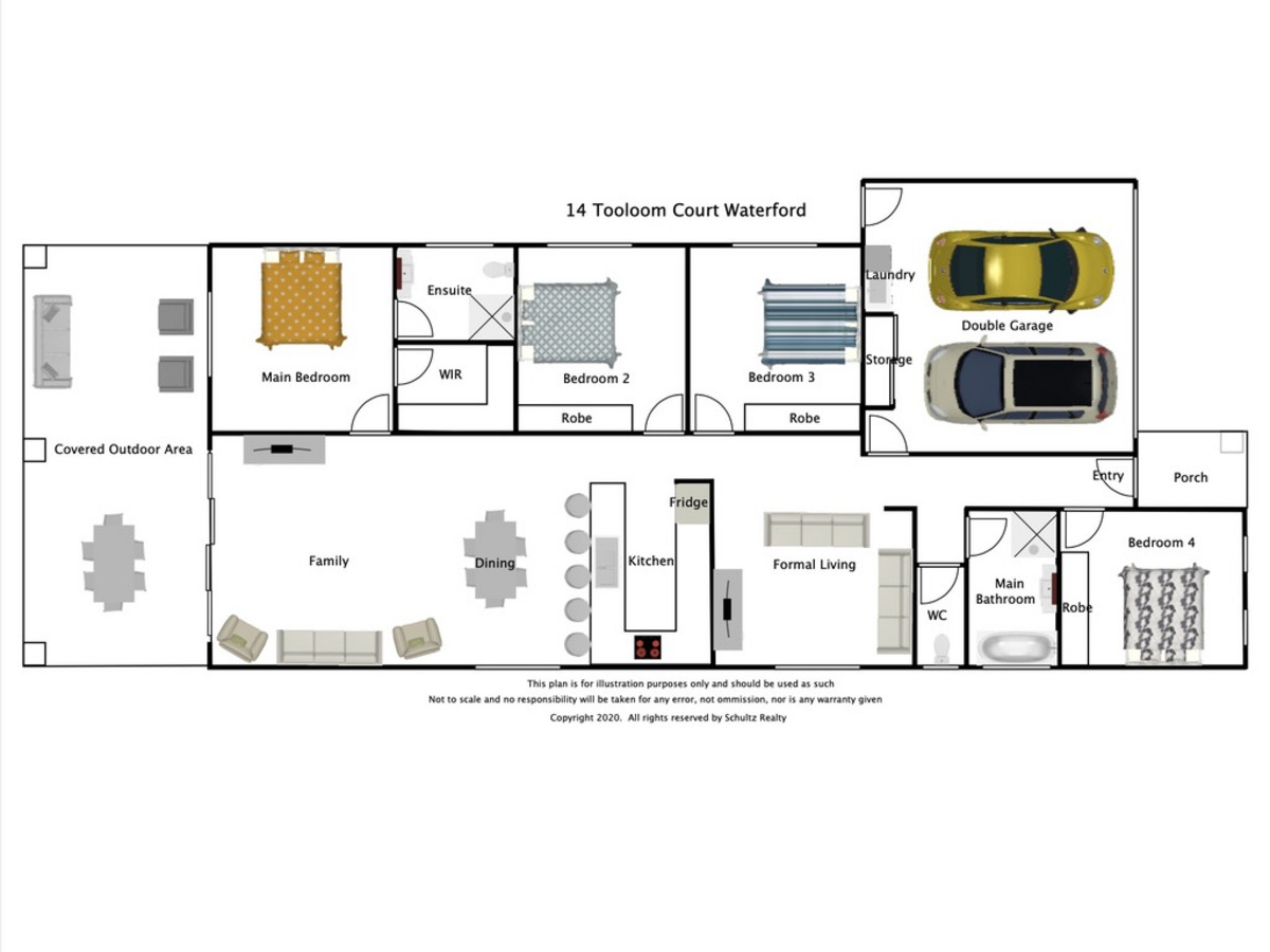 14 Tooloom Court, Waterford, Australia 4133, 4 Bedrooms Bedrooms, ,2 BathroomsBathrooms,House,Sold,Tooloom Court,1226