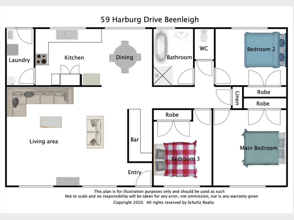 59 Harburg Drive, Beenleigh, Australia 4207, 3 Bedrooms Bedrooms, ,1 BathroomBathrooms,House,Sold,Harburg Drive,1231