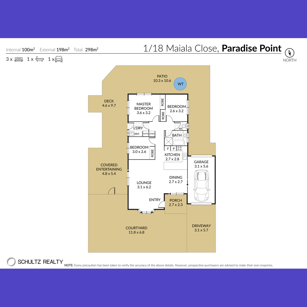 18 Maiala Close, Paradise Point, Australia 4216, 3 Bedrooms Bedrooms, ,1 BathroomBathrooms,Duplex,Sold,Maiala Close,1256