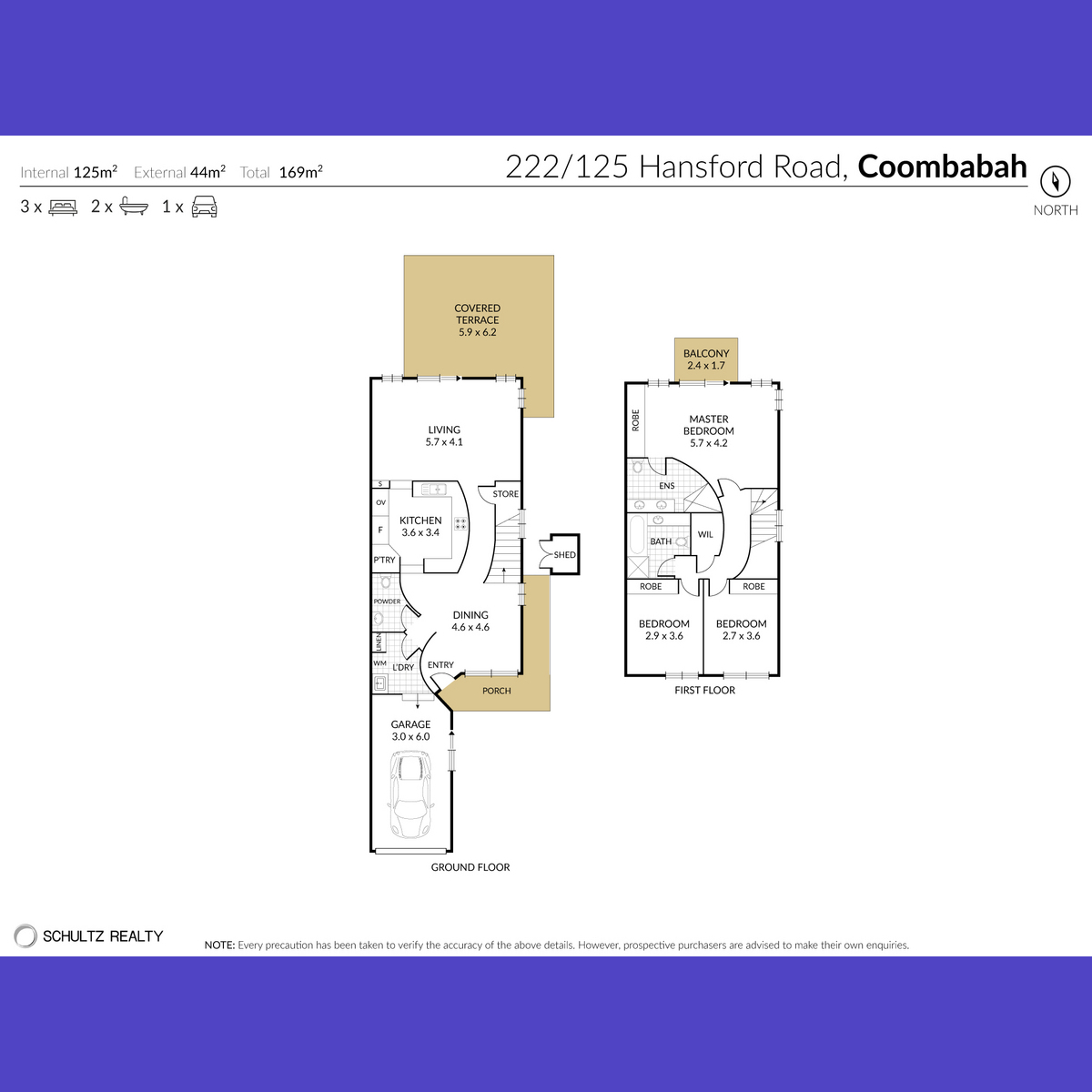 125 Hansford Road, Coombabah, Australia 4216, 3 Bedrooms Bedrooms, ,2 BathroomsBathrooms,Townhouse,For sale,Hansford Road,1270