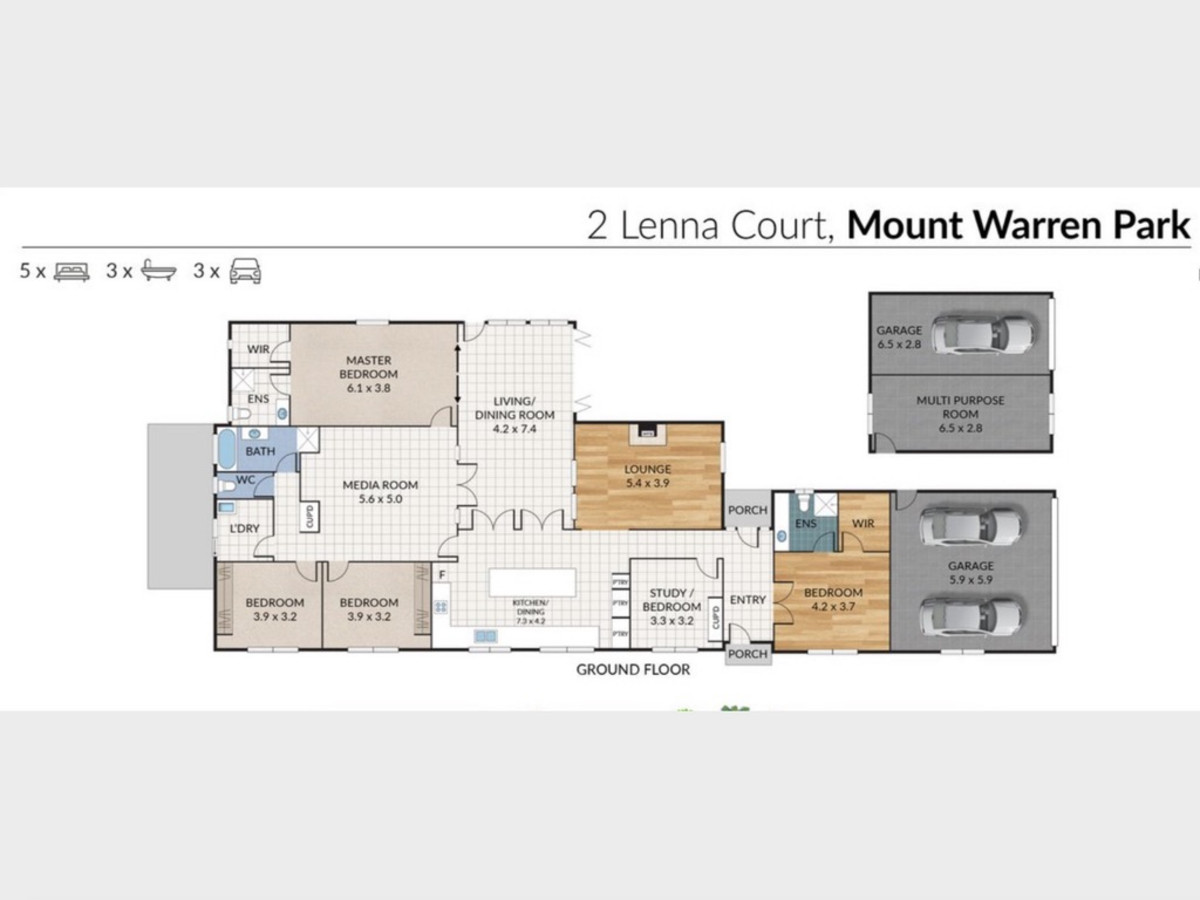 2 Lenna Court, Mount Warren Park, Australia 4207, ,3 BathroomsBathrooms,House,For sale,Lenna Court,1272