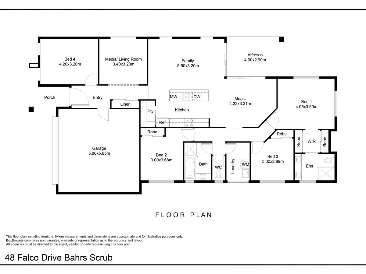 48 Falco Drive, Bahrs Scrub, Australia 4207, 4 Bedrooms Bedrooms, ,2 BathroomsBathrooms,House,For sale,Falco Drive,1280