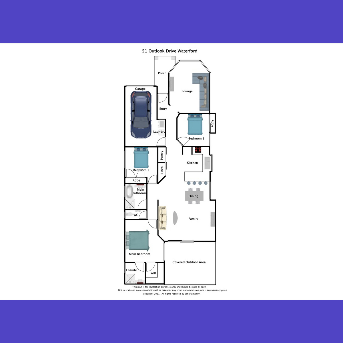 51 Outlook Drive, Waterford, Australia 4133, 3 Bedrooms Bedrooms, ,2 BathroomsBathrooms,House,For sale,Outlook Drive,1282