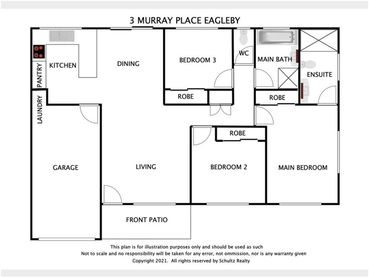 3 Murray Place, Eagleby, Australia 4207, 3 Bedrooms Bedrooms, ,2 BathroomsBathrooms,House,For sale,Murray Place,1287