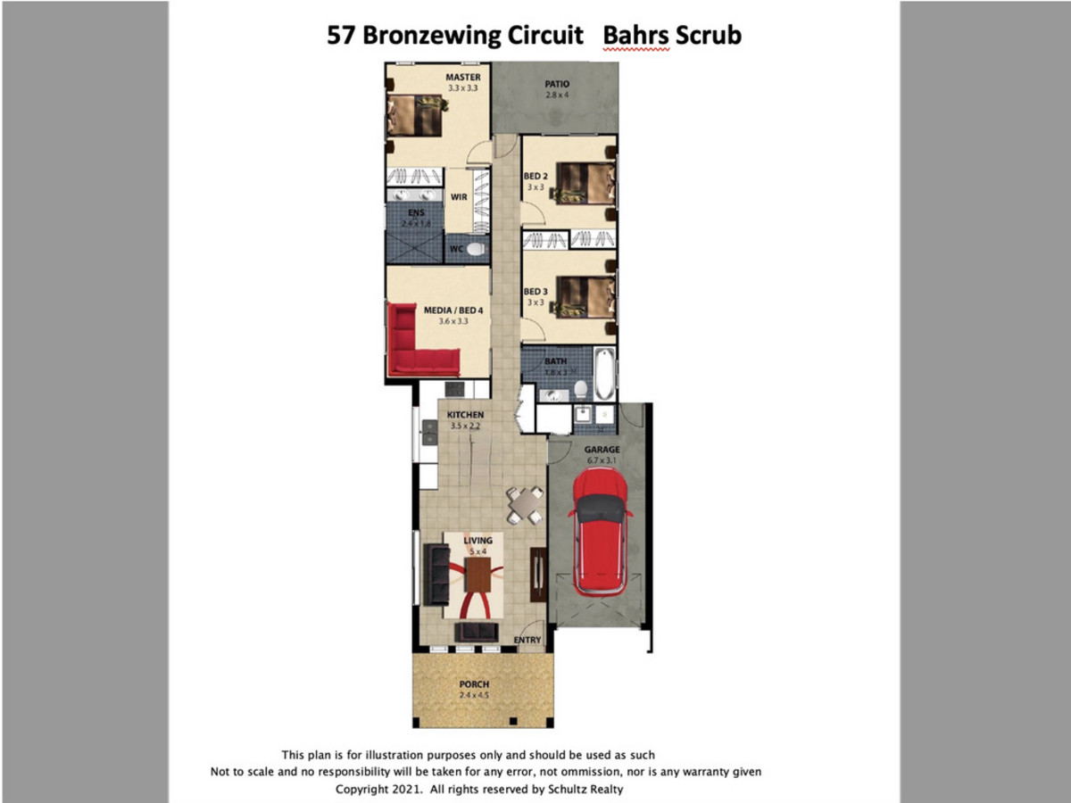 57 Bronzewing Circuit, Bahrs Scrub, Australia 4207, 3 Bedrooms Bedrooms, ,2 BathroomsBathrooms,House,For sale,Bronzewing Circuit,1291