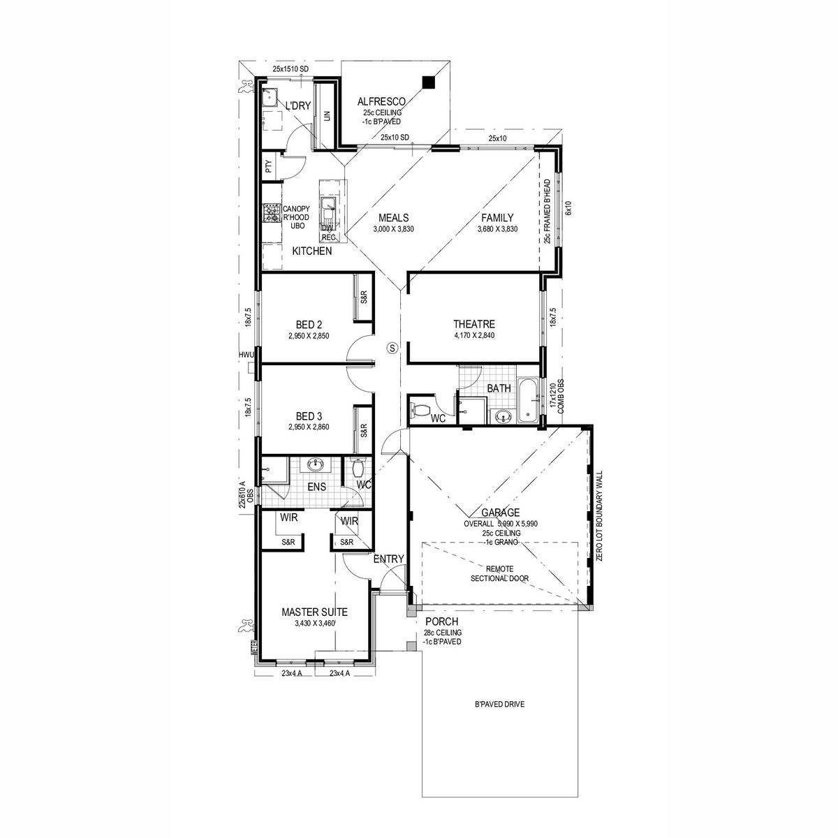 Lot 382 London Road, Champion Lakes - Floorplan - Aussie Living Homes