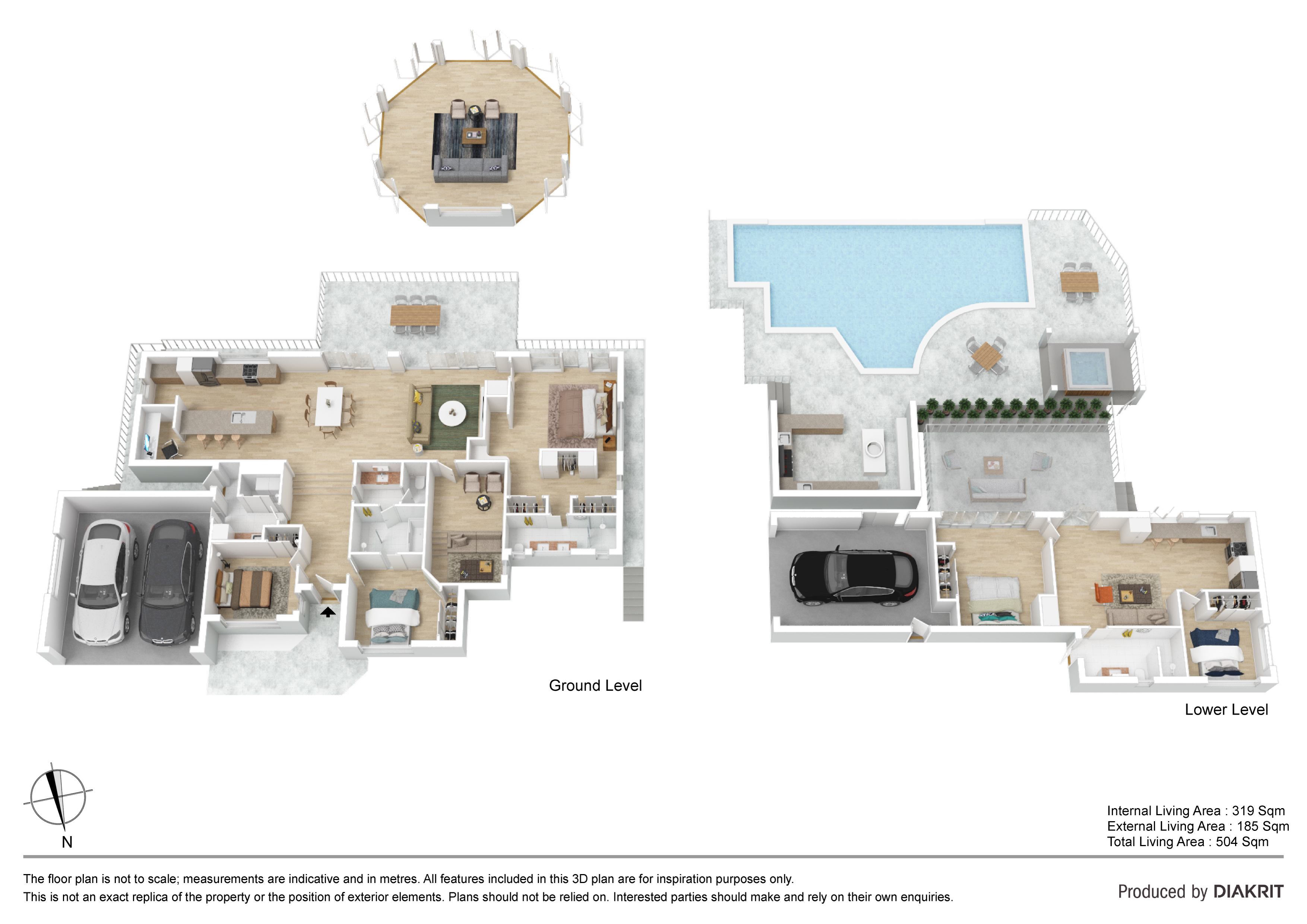 Floorplan for 23 Kingfisher Crescent, Palmview  QLD  4553
