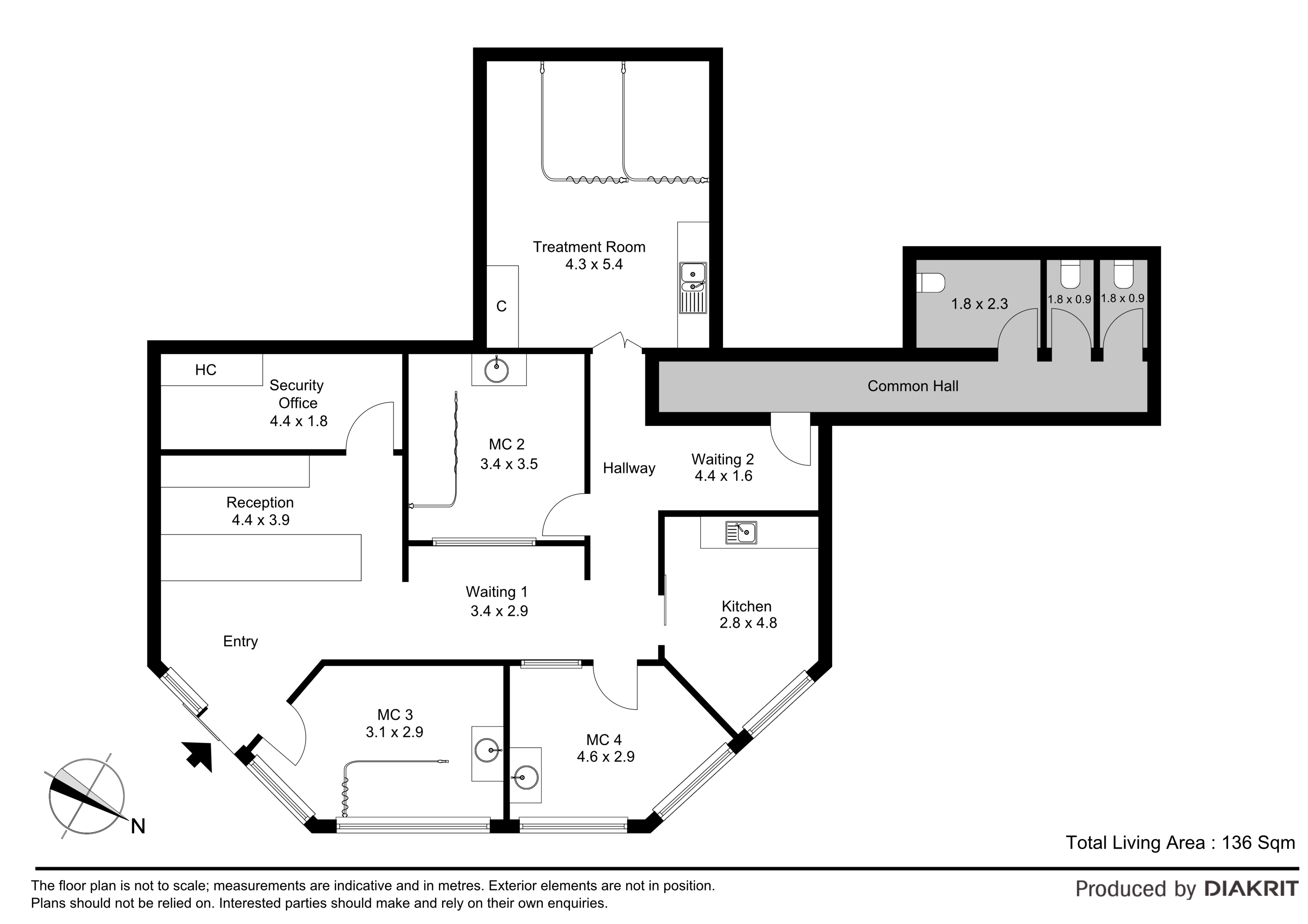 Floorplan for 23A/9 Lomandra Drive, Currimundi  QLD  4551