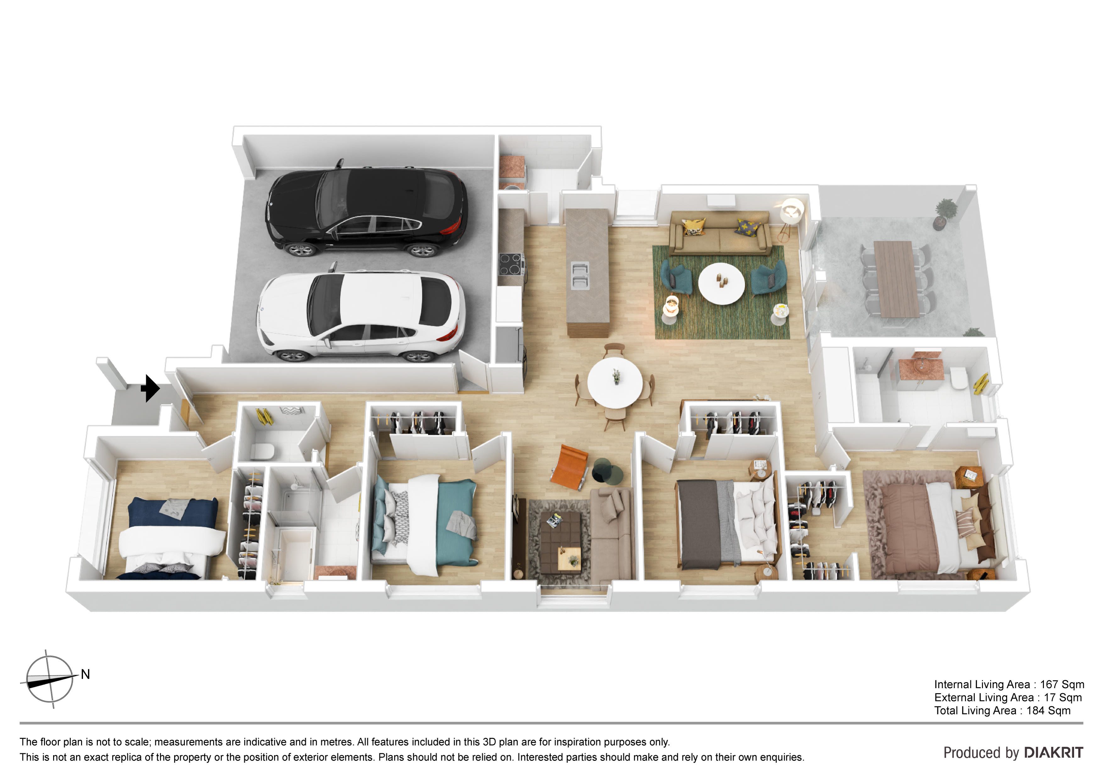 Floorplan for 18 Glendevon Street, Thornlands  QLD  4164