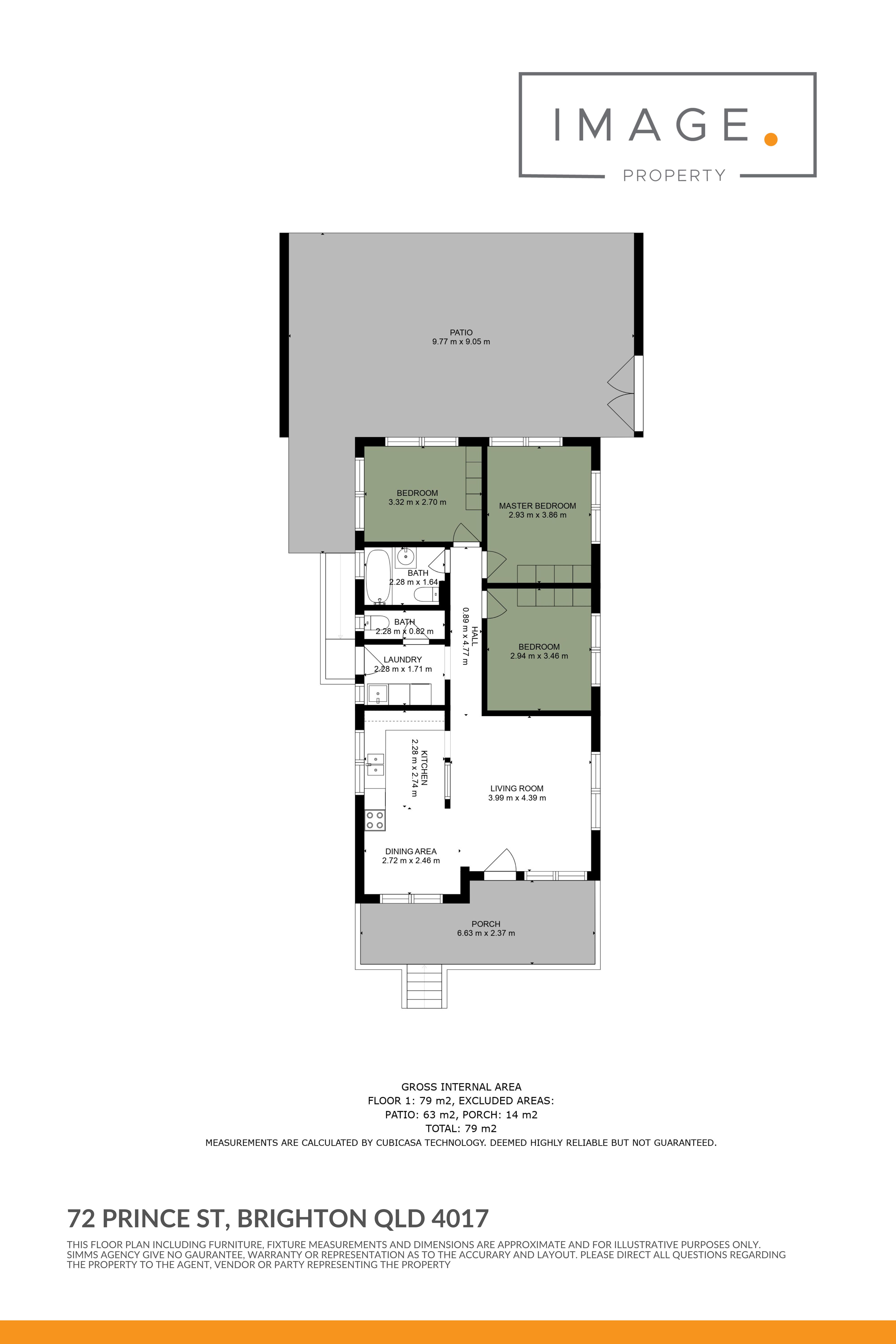Floorplan for 72 Prince Street, Brighton  QLD  4017