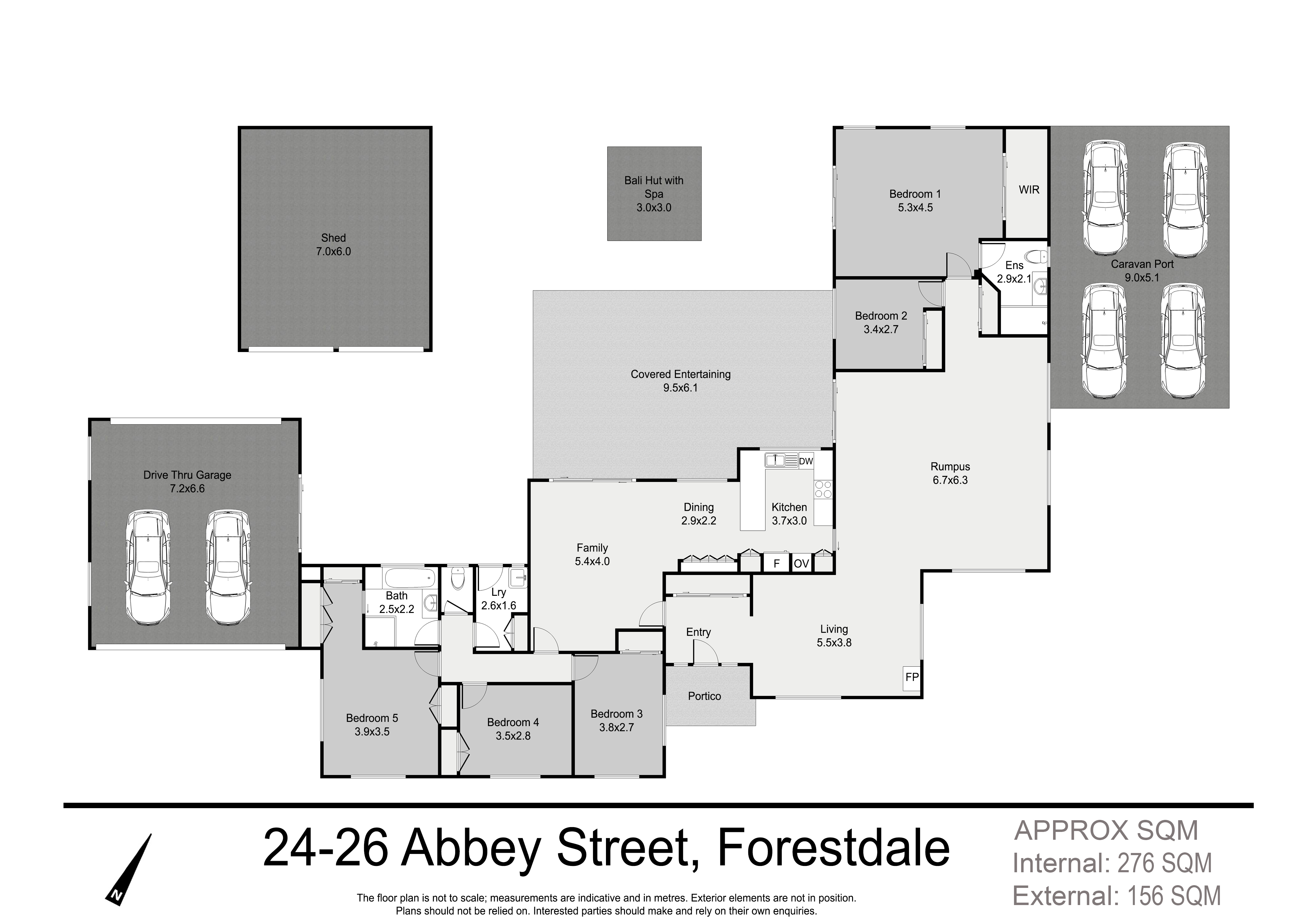 Floorplan for 24-26 Abbey Street, Forestdale  QLD  4118