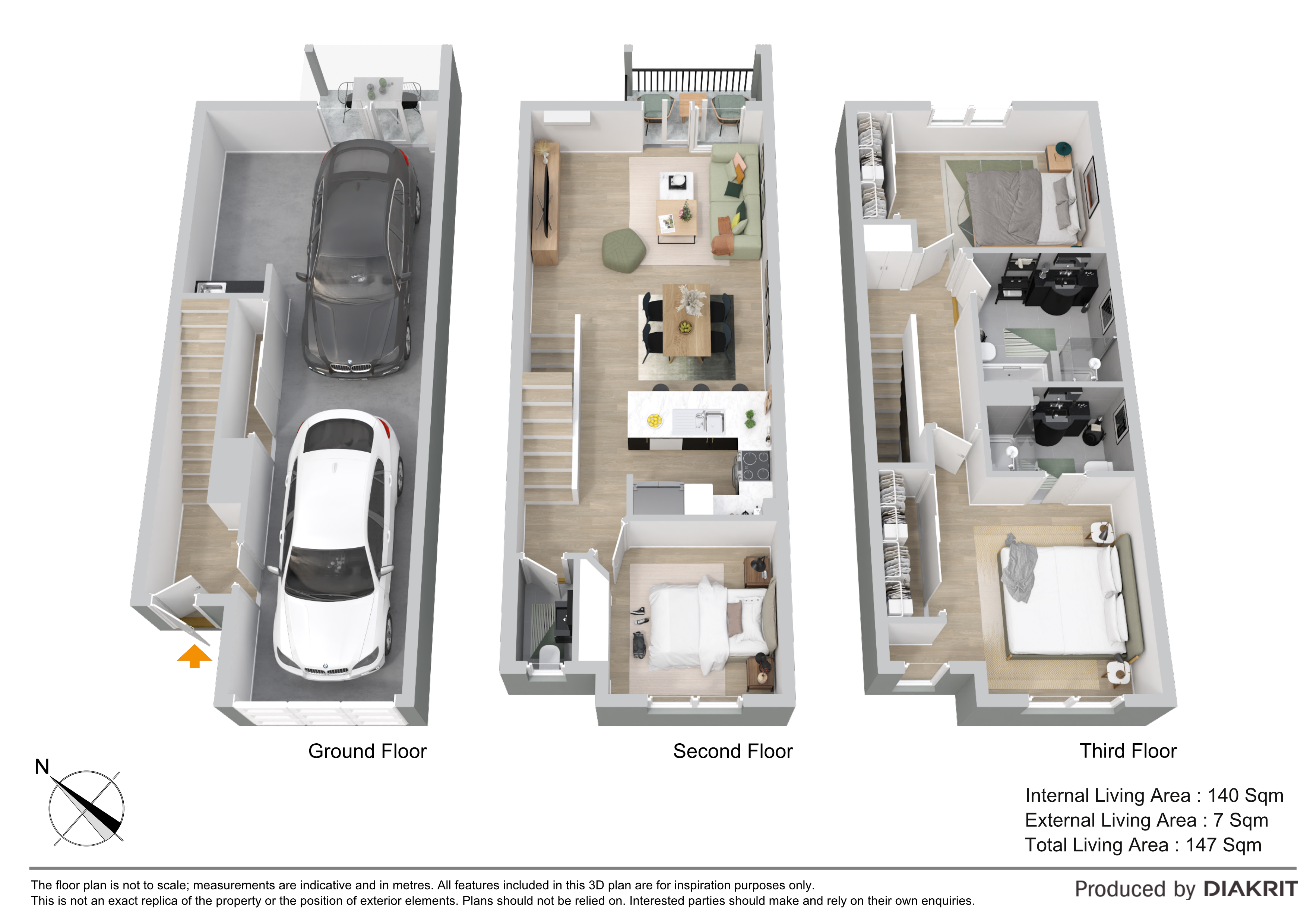 Floorplan for 54/10 Radiant Street, Taigum  QLD  4018