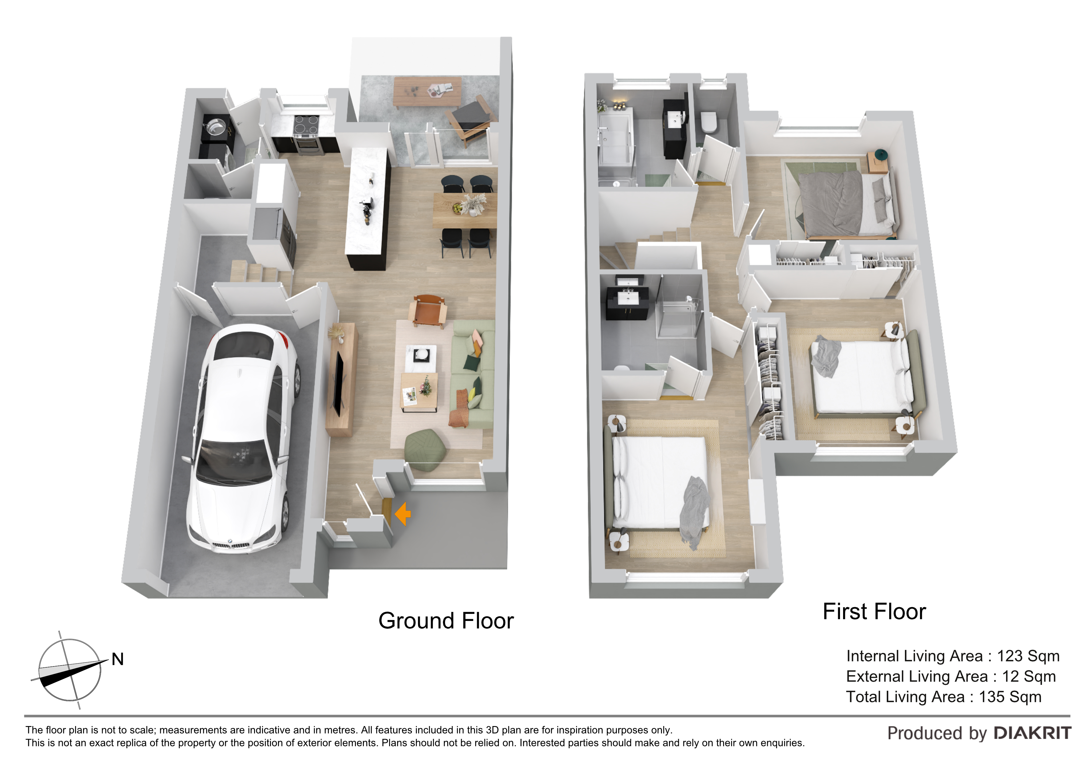 Floorplan for 27/5 Kingsdale Avenue, Thornlands  QLD  4164