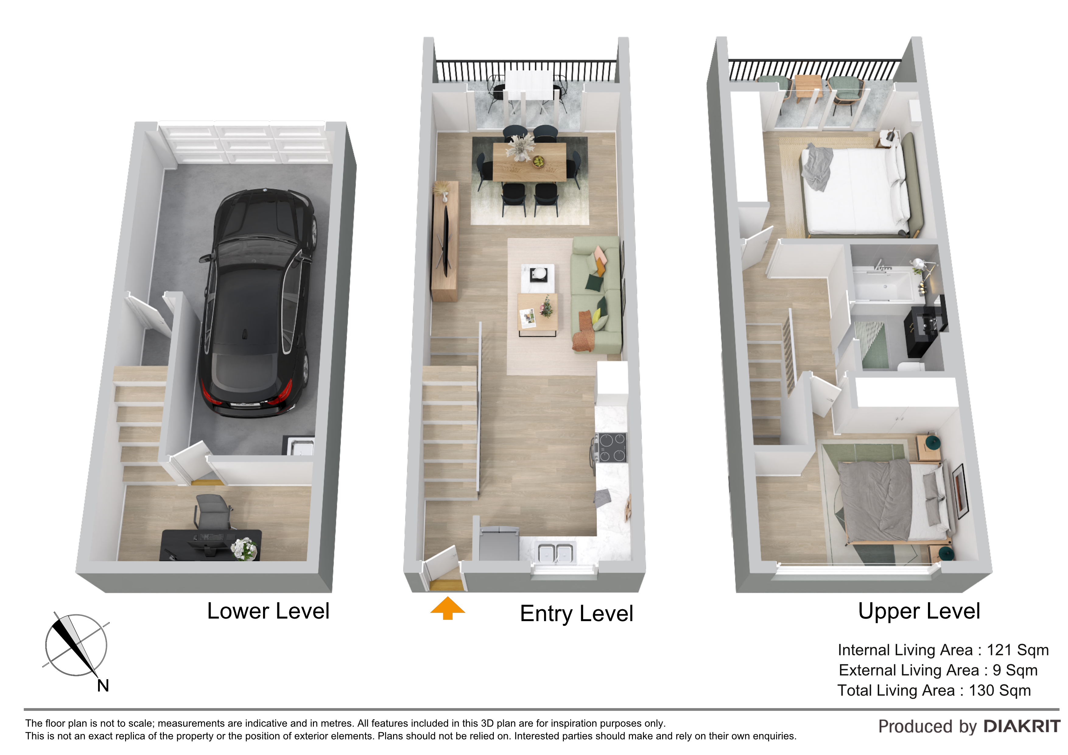 Floorplan 2 for 4/32 Garrick Terrace, Herston  QLD  4006
