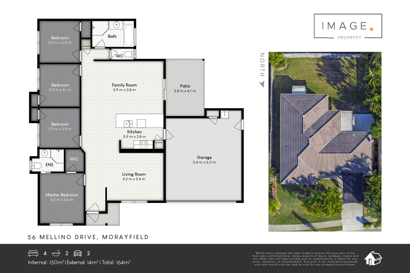 Floorplan for 56 Mellino Drive, Morayfield  QLD  4506