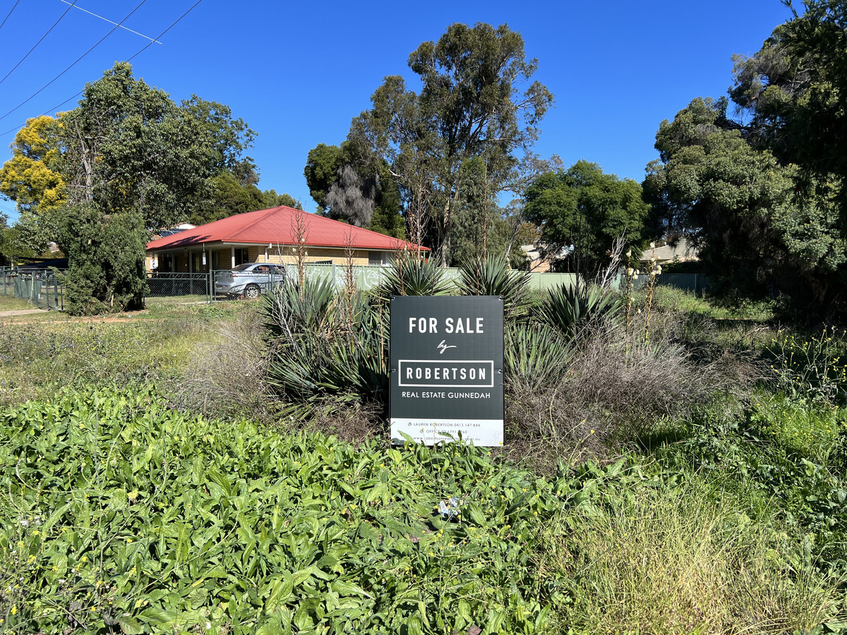 RESIDENTIAL CORNER BLOCK OF LAND NO COVENANTS Robertson Real Estate