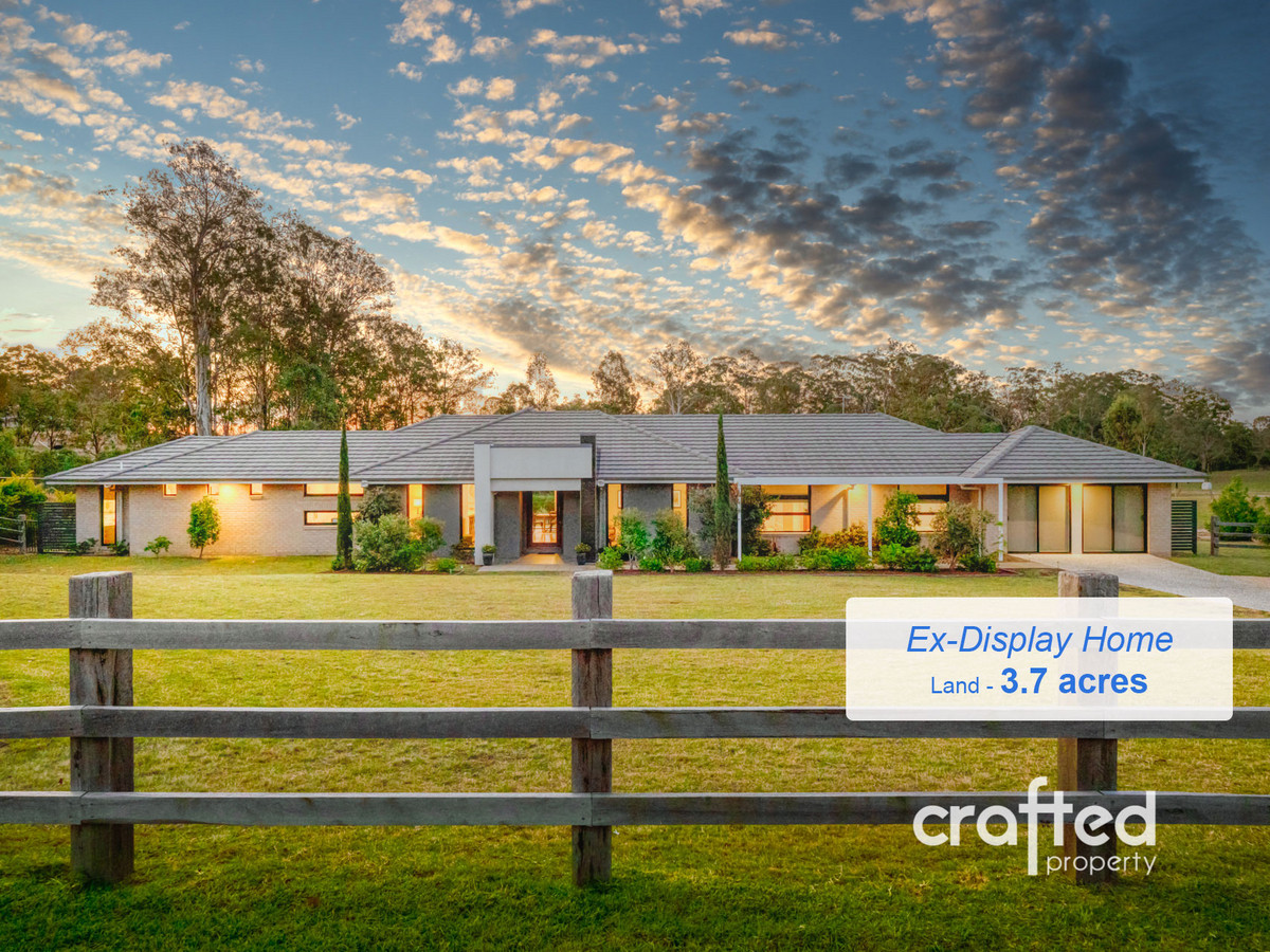  This is acreage life Stunning ExDisplay Jimboomba Woods Estate on