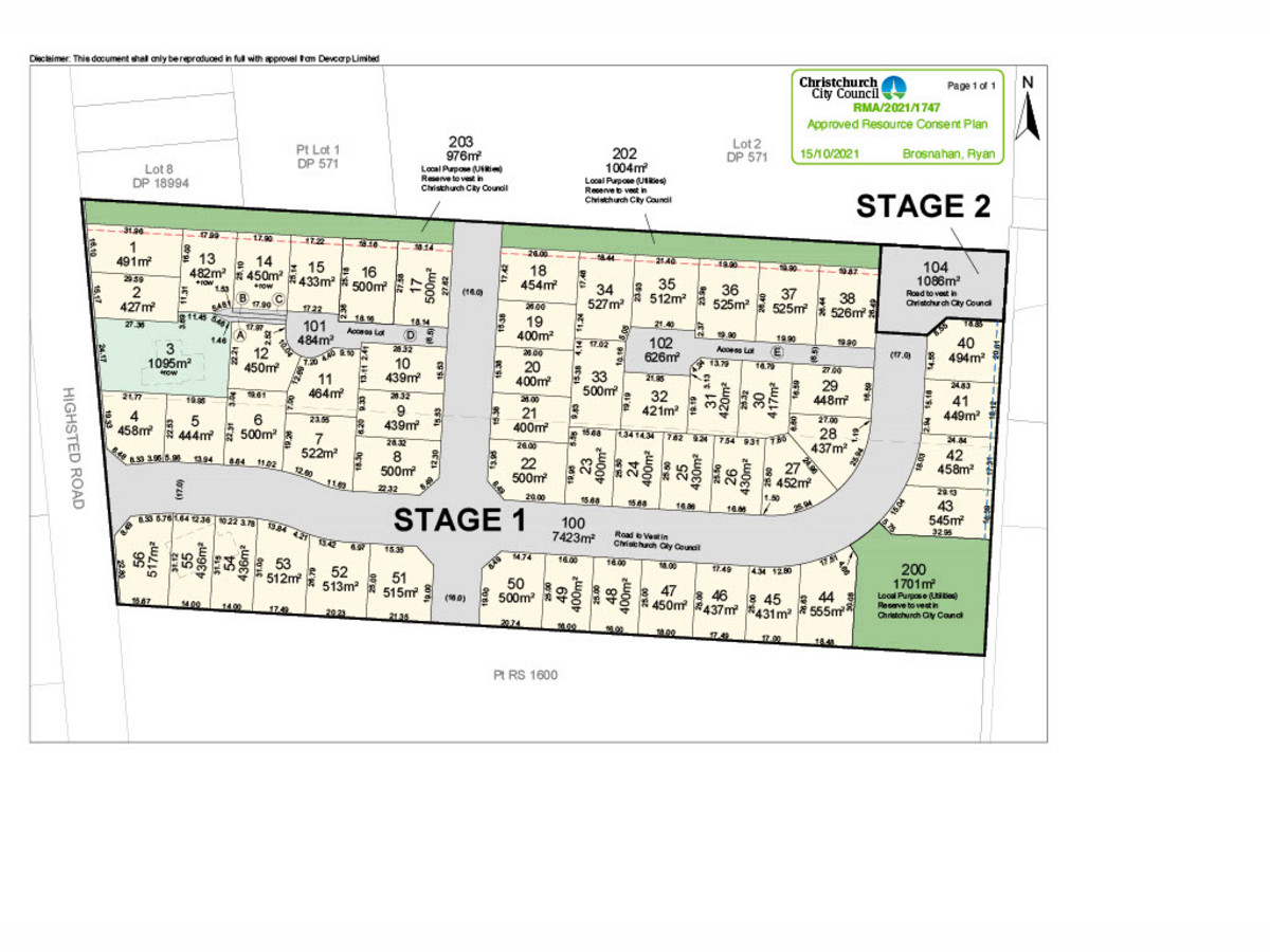 Lot 2, Millstead Oaks Highsted Road, Casebrook, Christchurch City